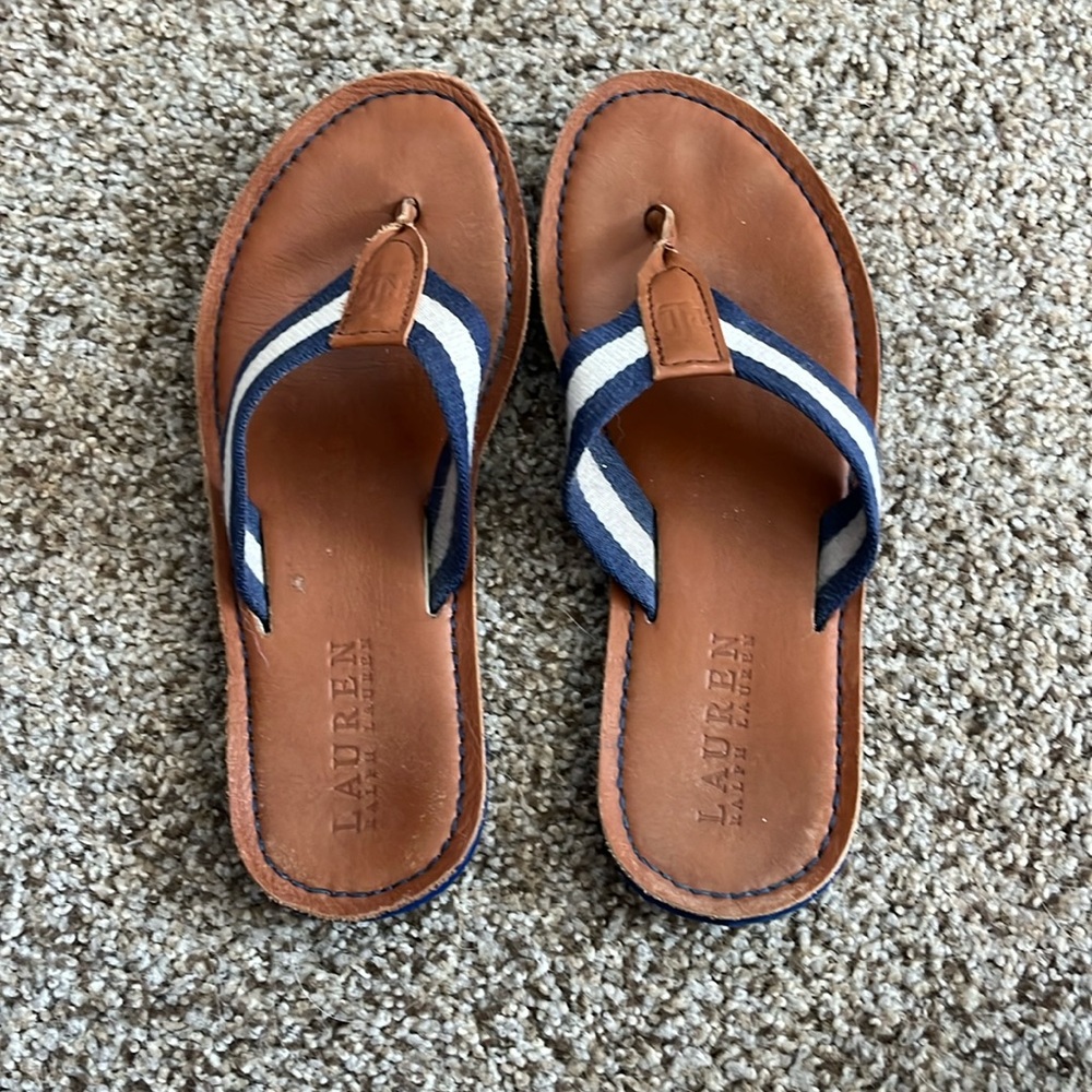 Ralph lauren’s flip flops